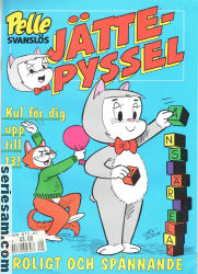 Pelle Svanslös jättepyssel 1992 omslag serier