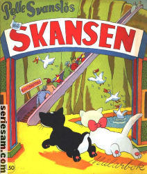 Pelle Svanslös målarbok 1951 omslag serier Pelle Svanslös målarbok 1951 omslag serier