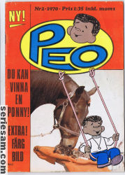 Peo 1970 nr 2 omslag serier Peo 1970 nr 2 omslag serier