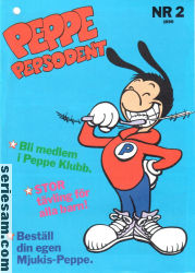 Peppe Pepsodent 1990 nr 2 omslag serier