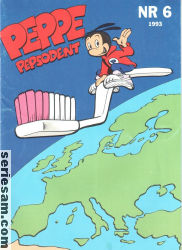 Peppe Pepsodent 1993 nr 6 omslag serier