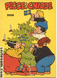 Pigge och Gnidde 1958 omslag serier