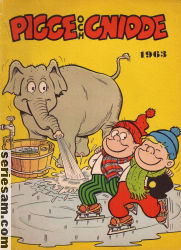 Pigge och Gnidde 1963 omslag serier