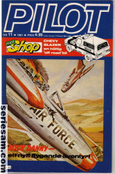 Pilot-22 1981 nr 11 omslag serier