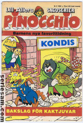 Pinocchio 1980 nr 6 omslag serier