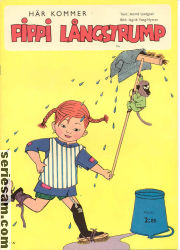 Pippi Långstrump 1957 omslag serier