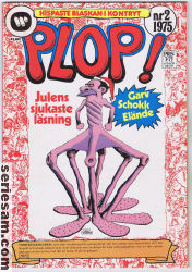 Plop 1975 nr 2 omslag serier