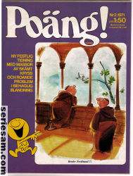 Poäng! 1971 nr 2 omslag serier Poäng! 1971 nr 2 omslag serier