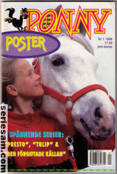 Ponny Poster 1996 nr 1 omslag serier