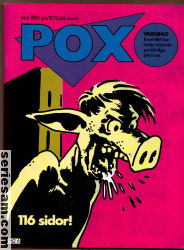 Pox 1985 nr 6 omslag serier