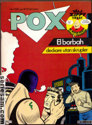 Pox 1985 nr 9 omslag serier