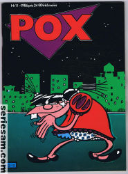 Pox 1986 nr 11 omslag serier