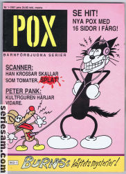 Pox 1987 nr 1 omslag serier