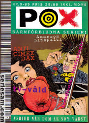 Pox 1989 nr 9 omslag serier