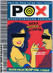 Pox 1990 nr 8 omslag serier