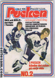 Pucken 1974 nr 2 omslag serier
