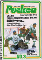 Pucken 1974 nr 3 omslag serier