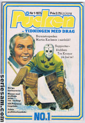 Pucken 1975 nr 1 omslag serier