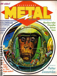 Pulserande metall 1984 nr 3 omslag serier