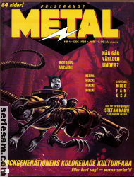 Pulserande metall 1984 nr 4 omslag serier