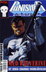 Punisher Magnum Comics 1991 nr 2 omslag serier Punisher Magnum Comics 1991 nr 2 omslag serier