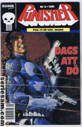 Punisher Magnum Comics 1991 nr 5 omslag serier