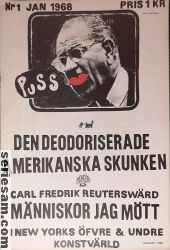 Puss 1968 nr 1 omslag serier