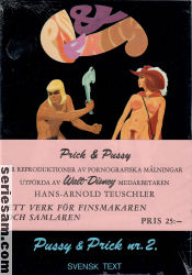 Pussy & Prick 1971 nr 2 omslag serier