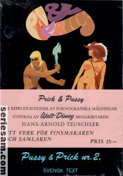 Pussy & Prick 1971 nr 2 omslag serier Pussy & Prick 1971 nr 2 omslag serier