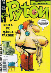 Pyton 1995 nr 1 omslag serier