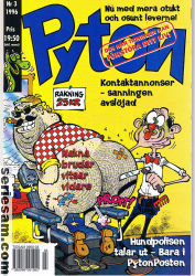 Pyton 1996 nr 3 omslag serier