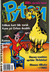 Pyton 1997 nr 5 omslag serier Pyton 1997 nr 5 omslag serier