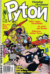 Pyton 1998 nr 4 omslag serier Pyton 1998 nr 4 omslag serier