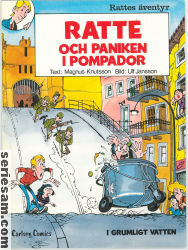 Rattes äventyr 1983 nr 4 omslag serier Rattes äventyr 1983 nr 4 omslag serier
