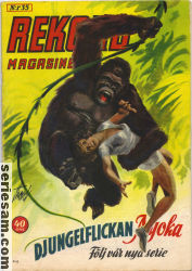 Rekordmagasinet 1951 nr 35 omslag serier Rekordmagasinet 1951 nr 35 omslag serier