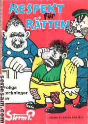 Respekt för rätten 1960 omslag serier