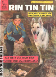 Rin Tin Tin 1961 nr 20 omslag serier