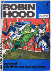 Robin Hood 1970 nr 1 omslag serier Robin Hood 1970 nr 1 omslag serier