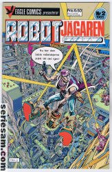 Robotjägaren 1985 nr 2 omslag serier Robotjägaren 1985 nr 2 omslag serier