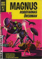 Robotserien 1968 nr 2 omslag serier