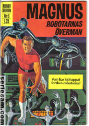 Robotserien 1968 nr 6 omslag serier