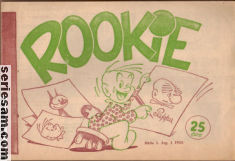 Rookie 1953 nr 1 omslag serier Rookie 1953 nr 1 omslag serier