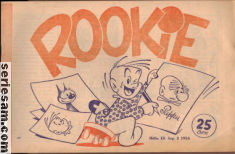 Rookie 1954 nr 13 omslag serier Rookie 1954 nr 13 omslag serier