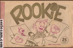 Rookie 1954 nr 5 omslag serier Rookie 1954 nr 5 omslag serier