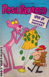 Rosa Pantern 1980 nr 6 omslag serier