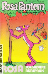 Rosa Pantern 1983 nr 5 omslag serier