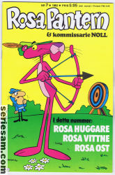 Rosa Pantern 1983 nr 7 omslag serier