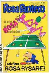 Rosa Pantern 1984 nr 11 omslag serier