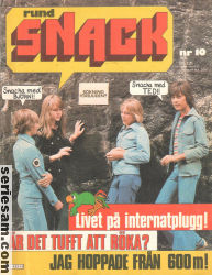 Rundsnack 1975 nr 10 omslag serier Rundsnack 1975 nr 10 omslag serier