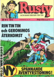 Rusty och hans vän Rin Tin Tin 1972 nr 2 omslag serier
